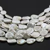 14-15mm large size freshwater real pear shape pearls