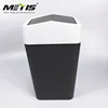 houseware household plastic swing top wastebin 10L flip lid waste bin