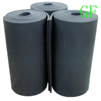 High Density Black Rubber Foam Roll 