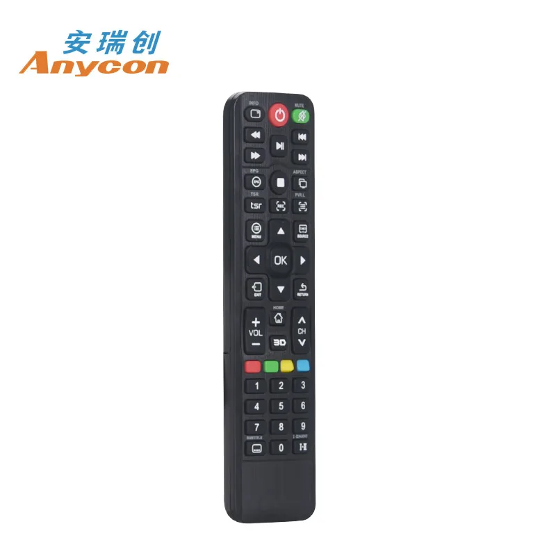 Single IR TV remote control for LCD TV
