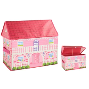 Image of Taizhou factory low price home decorative foldable fabric storage box set