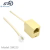 rj45 to rj11 adapter male to female splitter adsl connector