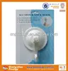 removable plastic chrome hook/clear suction cups