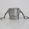 Type D stainless steel male camlock quick coupling