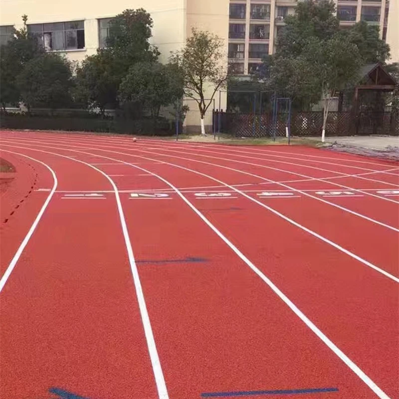 Waterproof Synthetic Rubber Running Track Material For Sports Flooring