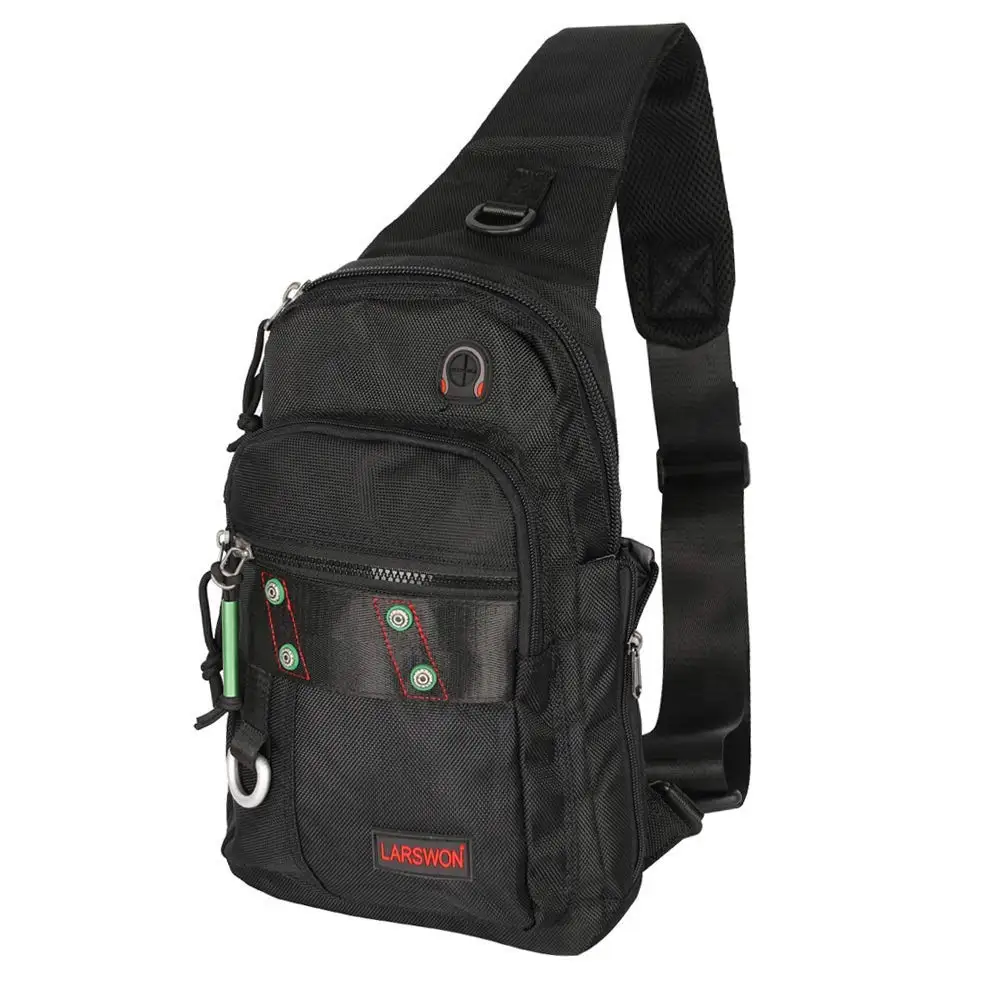 Buy WYuZe Tactical Sling Bag, Small Sling Backpack Mini Chest Shoulder Backpack EDC Carry Bag ...