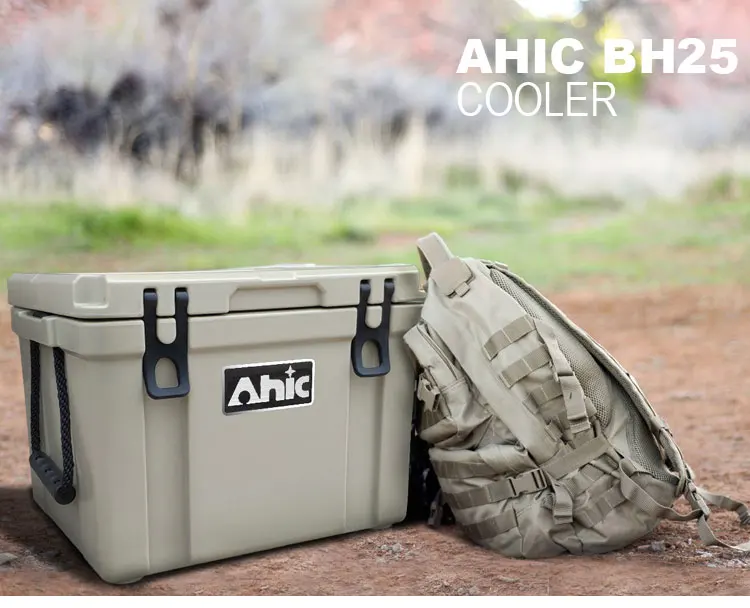   25L Hot selling plastic beach coolers portable outdoor ice chest