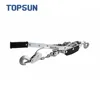 4ton portable hand cable ratchet puller wire rope puller with double gear double hook