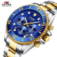 

Tevise T823A automatic watch wholesale luxury mechanical watch custom men wristwatches six hands men watch