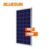 Bluesun poly 100watt 100 wp solar panel price 100 watt solar cell system