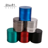 

YiWu Erliao New 4 Layers 40mm Customized Logo Grinder Hot Selling Herb Grinders