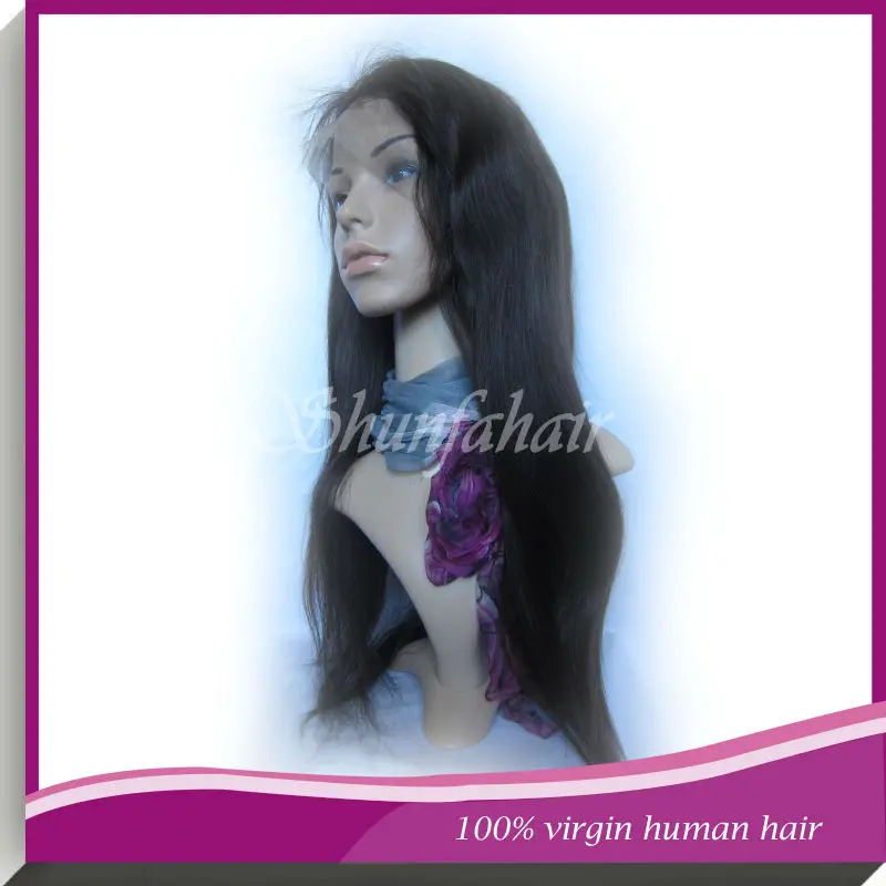 short brazilian hair full lace wig , synthetic lace front wigs for black women , two tone lace front wig.jpg