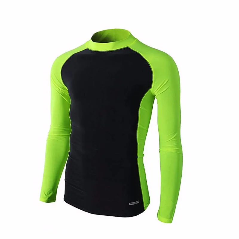 Sun Protective Shirt Long Sleeve Anti Uv Men Rash Guards Uv Rash Shirts