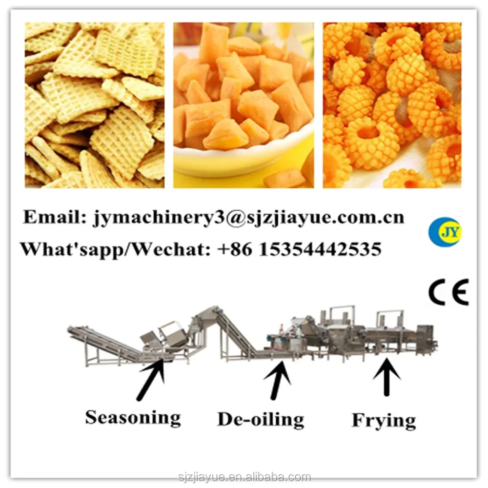 wheat flour frying production line