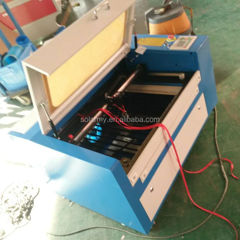 60w 80w Portable Laser Glass Cutting Machine 6040 Co2 Laser Cutting
