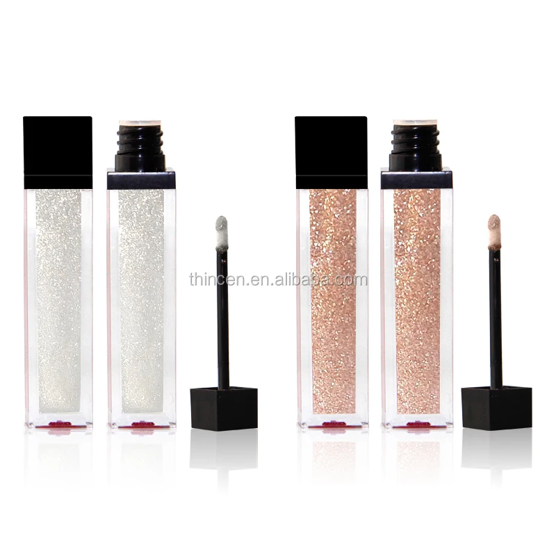 

Wholesale private label lipgloss long lasting waterproof glitter lipgloss