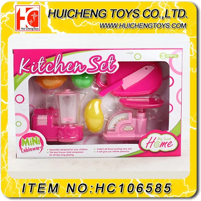 large plastic toy kitchen