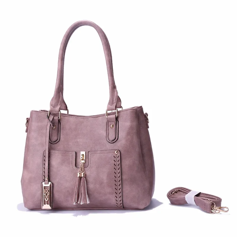 Yiwu Factory Latest Pu Leather Fashion Handbags Brand Ladies Bags