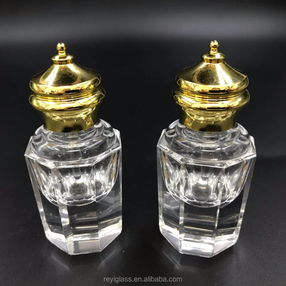 One Tola 12ml 2018 New Octangle Designed Wholesale Crystal Attar Bottle ...