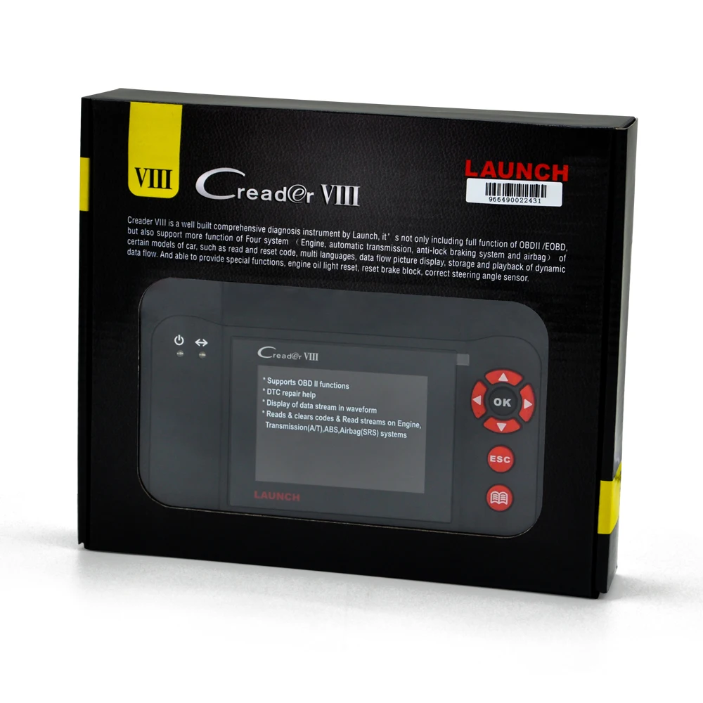 

OBD2 code reader Launch creader viii OBD electronic parking brake release launch diagnostic machine tool