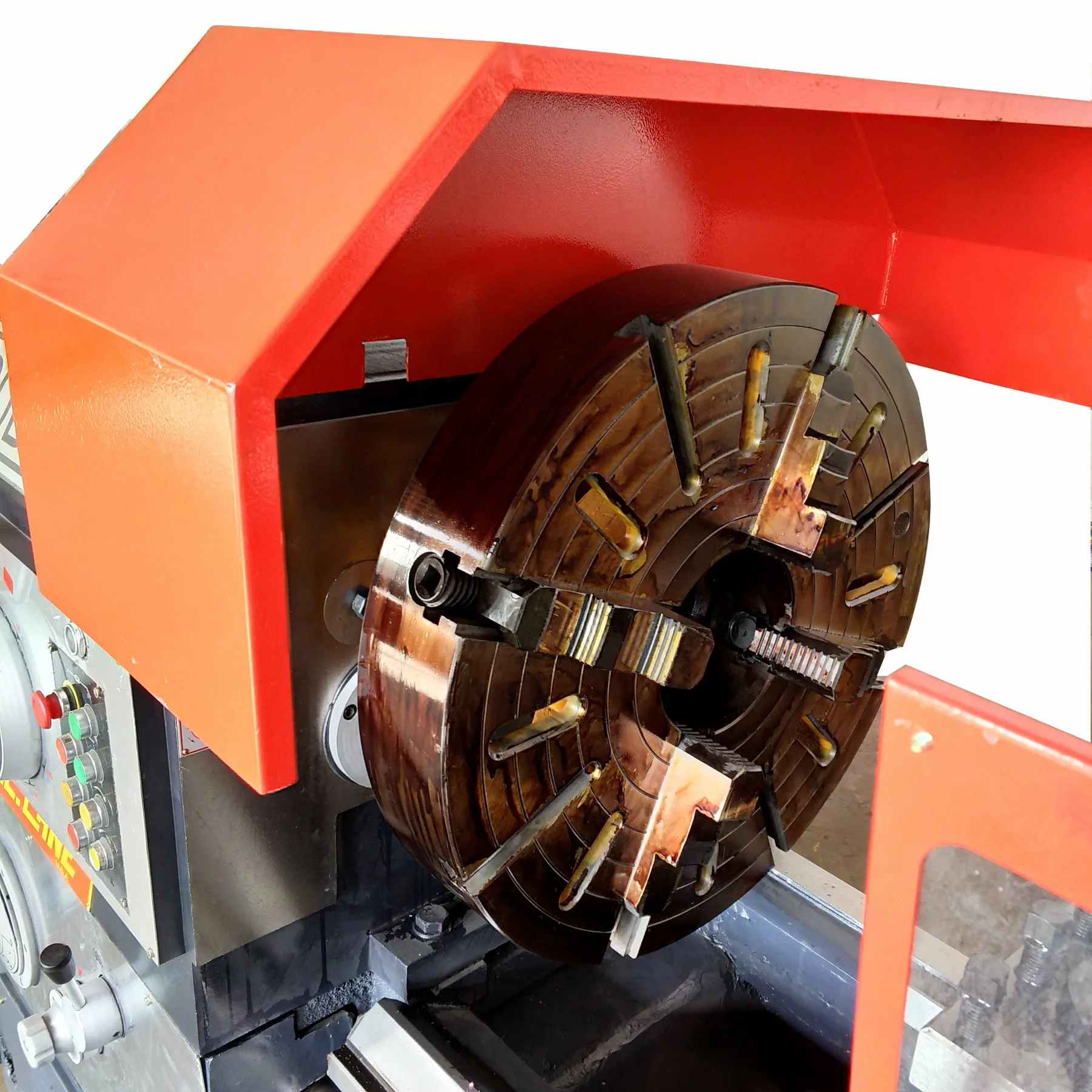 spindless cw6280b conventional lathe machine gap bed lathe