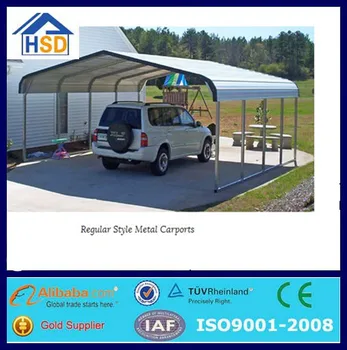 China Low Cost Two Car Parking Shelter Garage Shed Shop Front