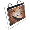 Customized Perspex Plexiglass Plexi PMMA Lucite Crystal acrylic flip photo frame