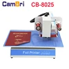 CB-8025 flat bed no plate digital gold hot foil printer