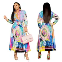 

Africa Clothing African Suit For Women Sets New African Print Elastic Bazin Baggy Skirts Rock Style Dashiki Sleeve Suit For Lady
