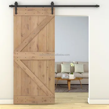 K Design Double Z Bruce Solid Wood Interior Sliding Barn Doors K Design Double Z Bruce Solid Wood Interior Sliding Barn Doors Door System