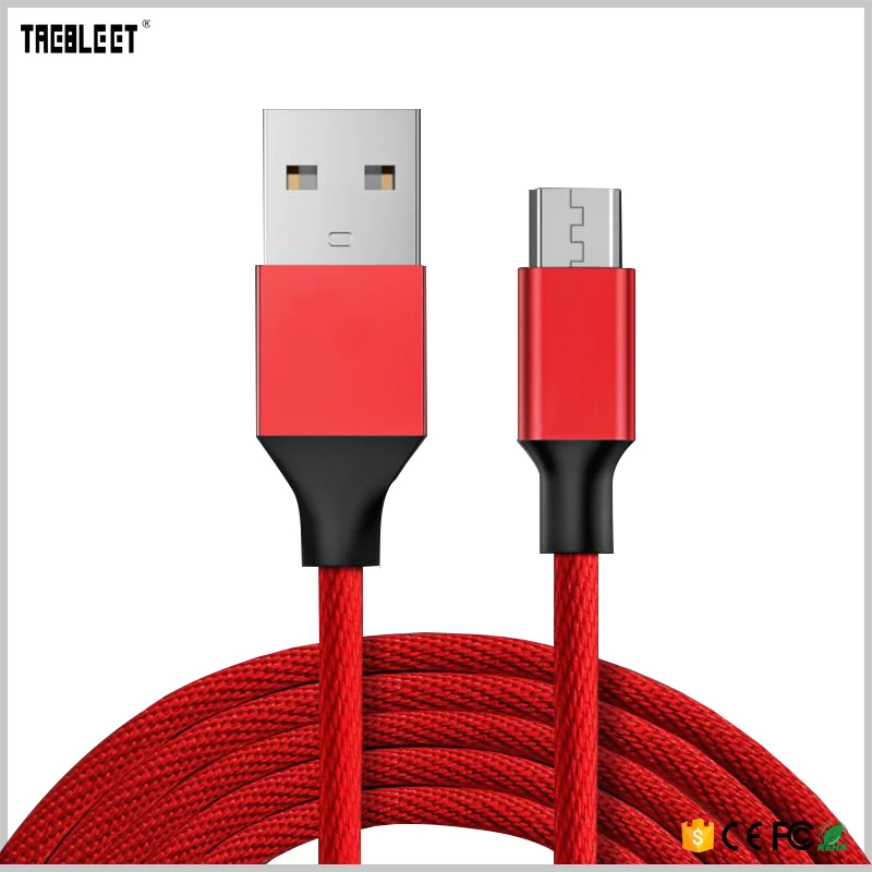 

factory Metal mobile phone accessory 2.0 Data sync Charger cable Mobile Phone Cables For Samsung S2 S4 Note 2 Note for Xiaomi