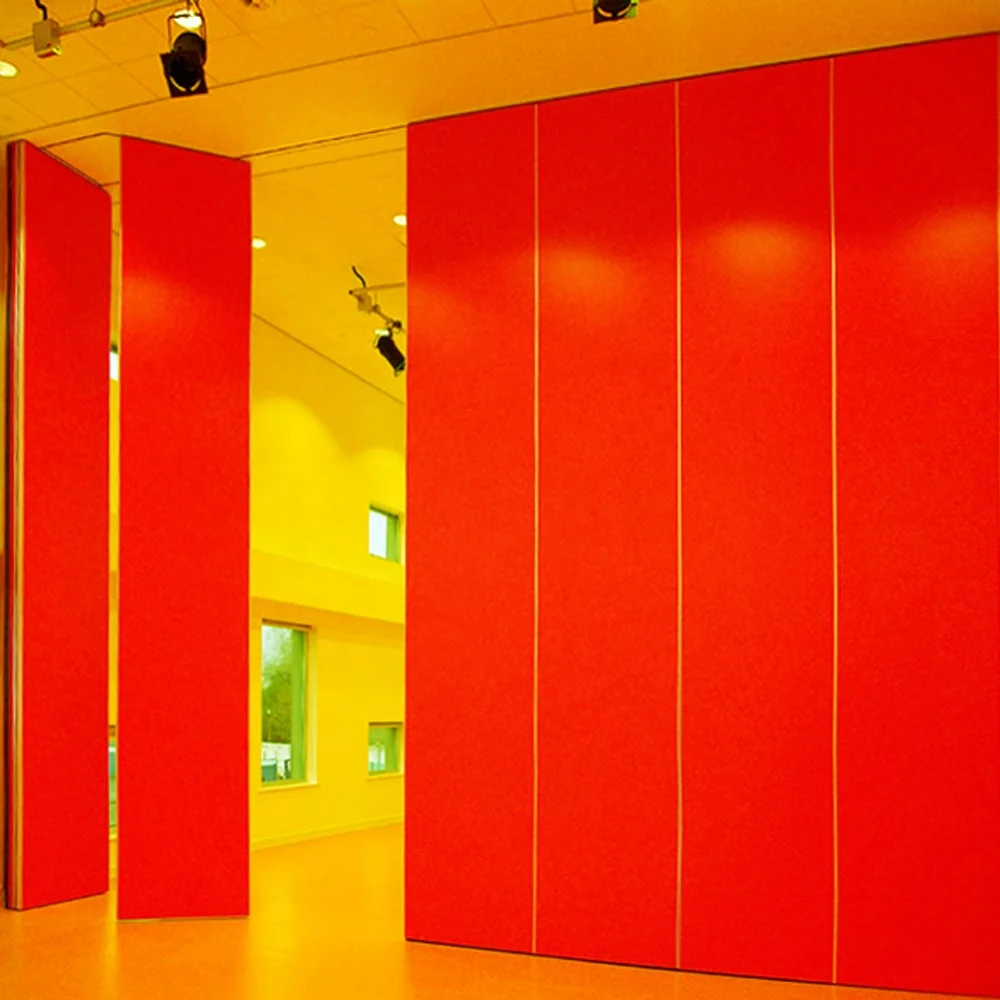
Wood wool acoustic panel movable sliding door panel surface 