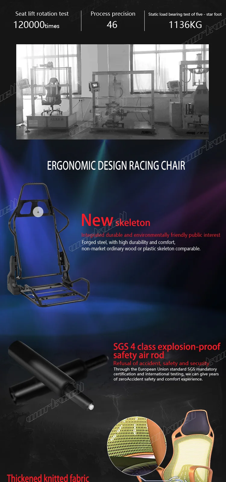 Cheap Price Height Adjustable High Back Office Chair Net Chair Ergonomic