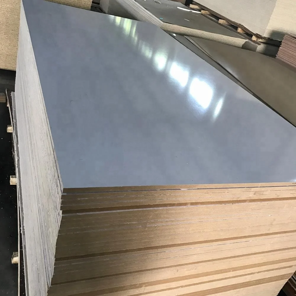 
18mm wood grain colour melamine mdf board use for furniture 