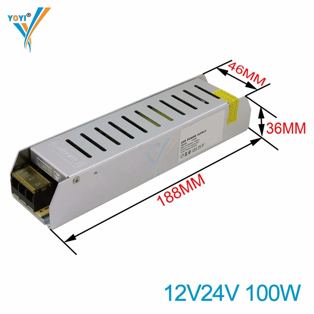 60w 100w 120w 150w 200w 250w 350w 400w 12v 24v Slim Led Power Supply ...