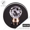 2016 New Low Price Brass Bronze Plated Crystal wrought iron door knobs