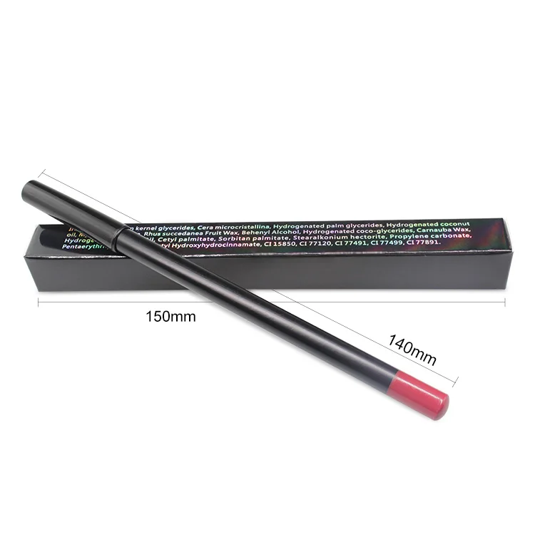 

OEM Lip Liner Private Label Wooden Matte Lip Liner Pencil