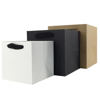 square gift bags with handles