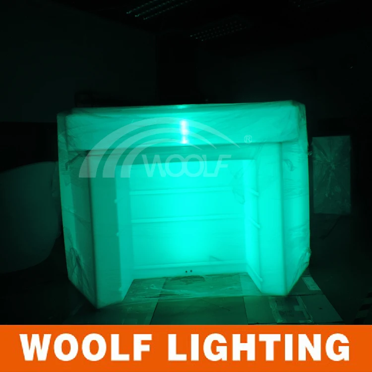 Bar Portátil,Móvil Mesa De Bar,Bar Muebles De Led Portátil De Plástico