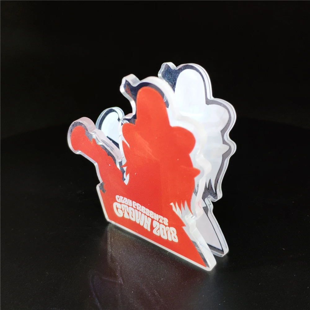 
Free Sample Eco-friendly Print Custom Acrylic Hair Clip Accessories Clamps Claws Hairpin 