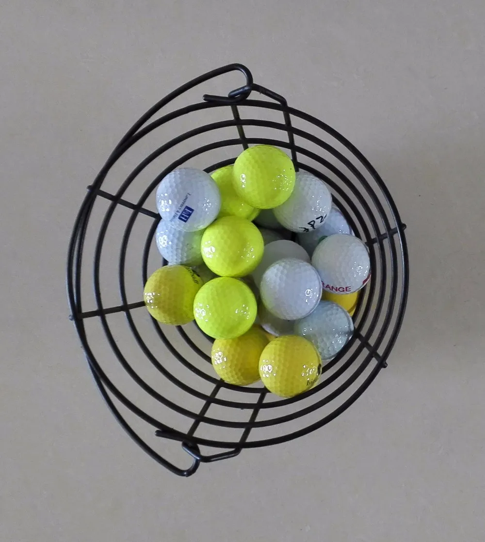 Metal Handle Iron Wire Golf Balls Basket Buy Wire Basket For Balls