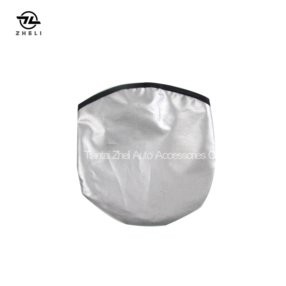 
nylon material baby advertising car sun shade front window 