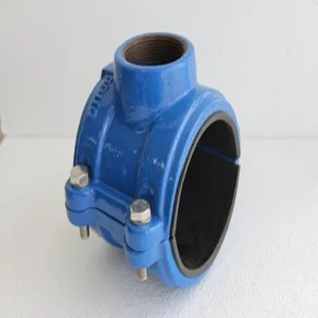 cast iron service saddle for water pipeline