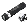 Latest design multifunction power bank usb charged blueteeth flashlight torch with music speaker,led light,hands free calls