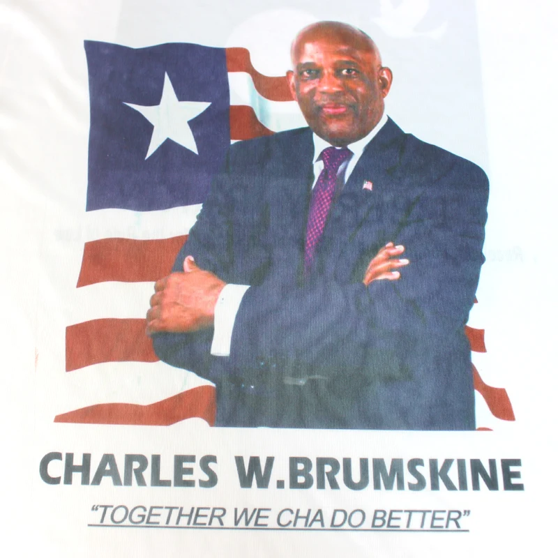 
cheap white plain 100% polyester t shirt for election 