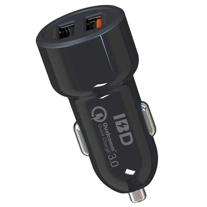 

IBD Top Selling Most Popular Fast Charging 5.4A Dual Car Charger Quick Charge 3.0