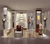 wood retail clothing display rack and revolving clothing rack for clothing store showcase