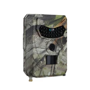 PR-100 1080p 120 degree wide lens infrared digital wild trail camera with 26pcs IR led lights