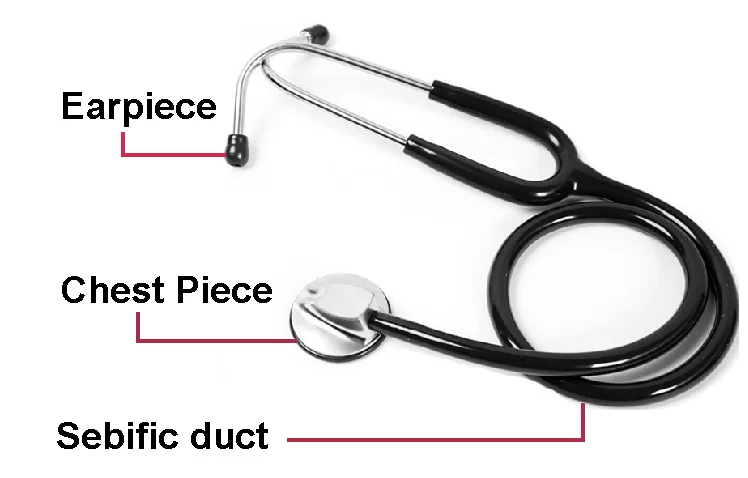 Manual Measurement Deluxe Stethoscope Parts - Buy Stethoscope Parts ...