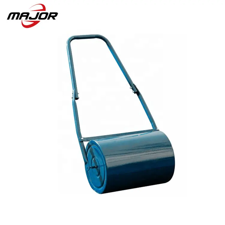 Green Powder-coated Steel Frame Water Filled Garden Grass Lawn Roller